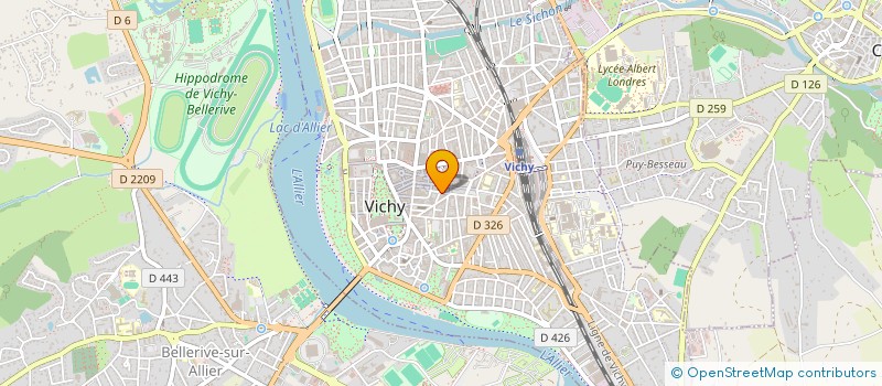 localisation de l'entreprise LE FOURNIL DE VICHY à VICHY