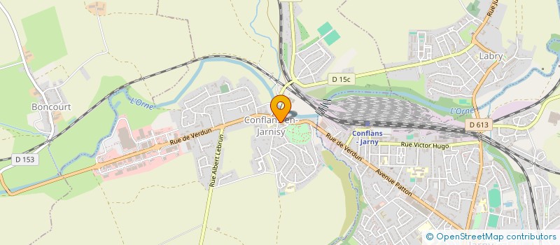 localisation de l'entreprise LE FOURNIL DE VICTOR & REMY  CONFLANS-EN-JARNISY