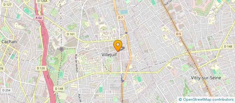 localisation de l'entreprise LE FOURNIL DE VILLEJUIF à VILLEJUIF