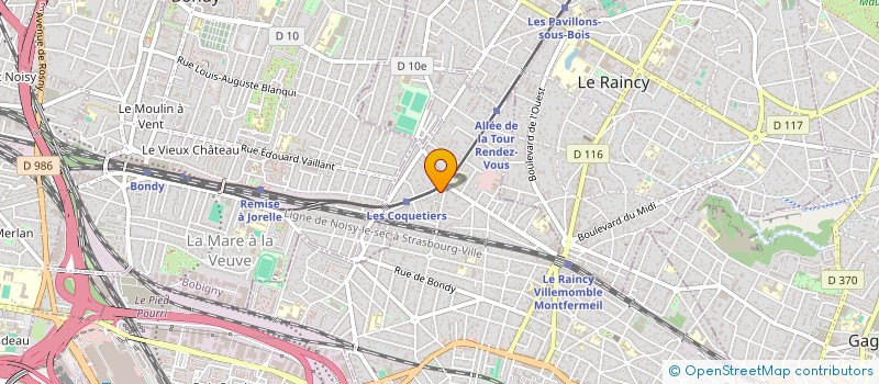 localisation de l'entreprise LE FOURNIL DE VILLEMOMBLE à VILLEMOMBLE