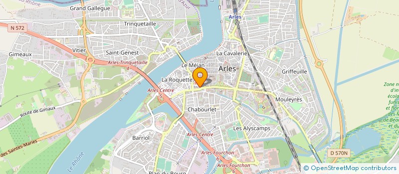 localisation de l'entreprise LE FOURNIL DES LICES à ARLES