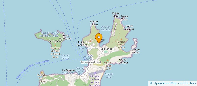 localisation de l'entreprise LE FOURNIL DES SAINTES à TERRE-DE-HAUT