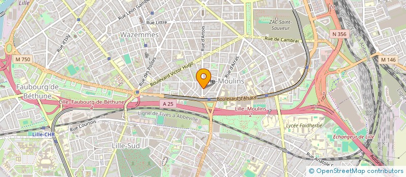 localisation de l'entreprise LE FOURNIL DES SAVEURS à LILLE