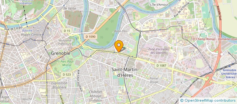localisation de l'entreprise LE FOURNIL DES TRADITIONS à SAINT-MARTIN-D'HERES