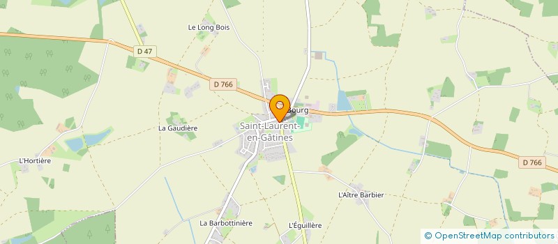 localisation de l'entreprise LE FOURNIL DORE  SAINT-LAURENT-EN-GATINES