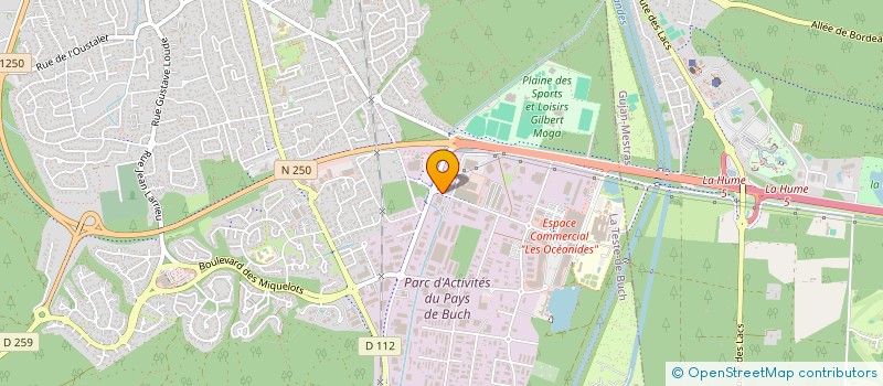 localisation de l'entreprise LE FOURNIL DU BASSIN à LA TESTE-DE-BUCH