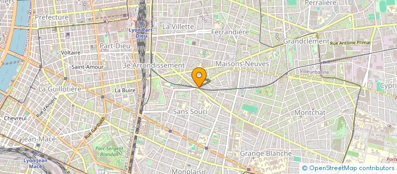 localisation de l'entreprise LE FOURNIL DU DAUPHINE  LYON