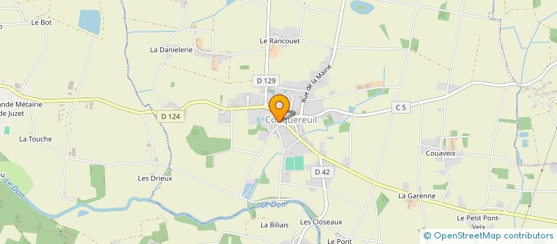 localisation de l'entreprise LE FOURNIL DU DON  CONQUEREUIL