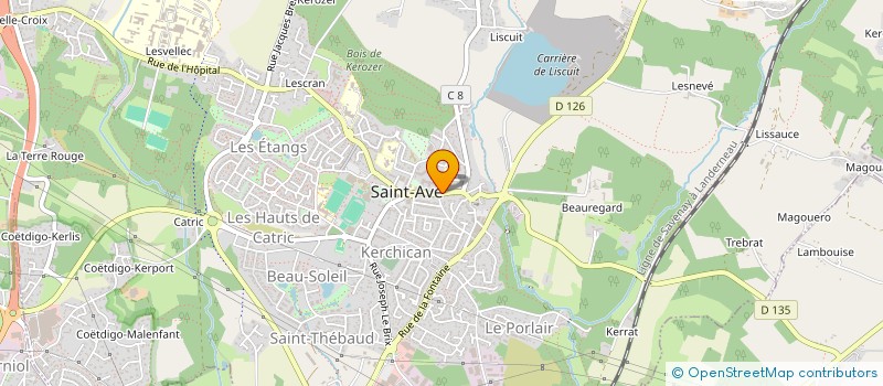 localisation de l'entreprise LE FOURNIL DU GOLFE à PLESCOP