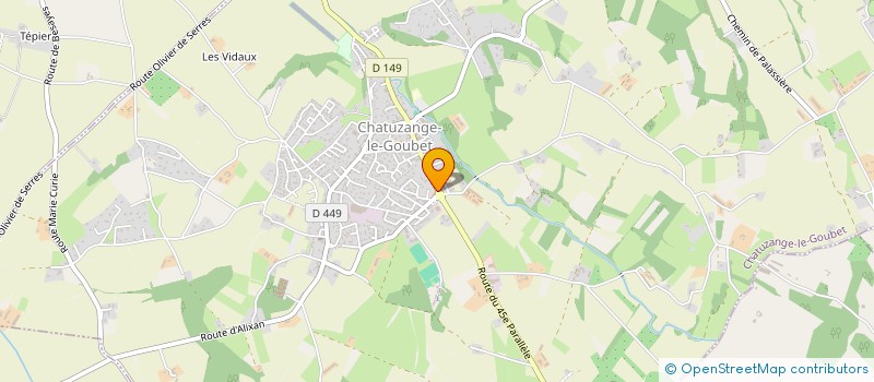 localisation de l'entreprise LE FOURNIL DU GOUBET à CHATUZANGE-LE-GOUBET