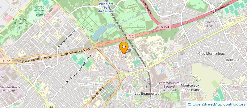 localisation de l'entreprise LE FOURNIL DU GROS SAULE à AULNAY-SOUS-BOIS