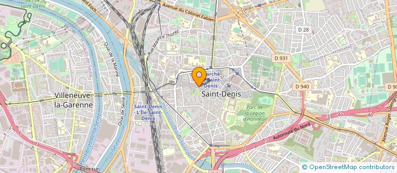 localisation de l'entreprise LE FOURNIL DU KREMLIN à SAINT-DENIS