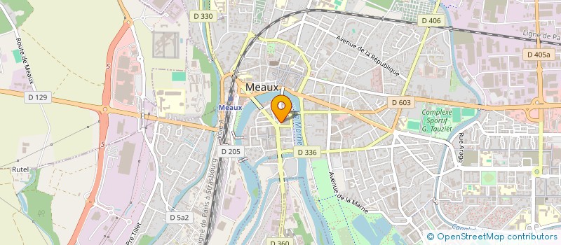 localisation de l'entreprise LE FOURNIL DU MARCHE à MEAUX