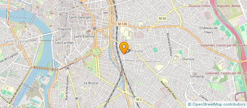 localisation de l'entreprise LE FOURNIL DU MERLE  TOULOUSE
