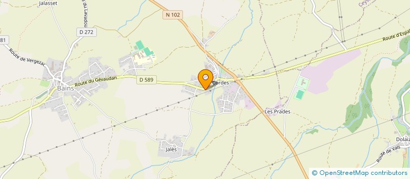 localisation de l'entreprise LE FOURNIL DU PELERIN  BAINS