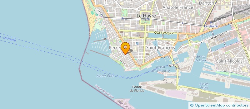 localisation de l'entreprise LE FOURNIL DU PERREY à LE HAVRE