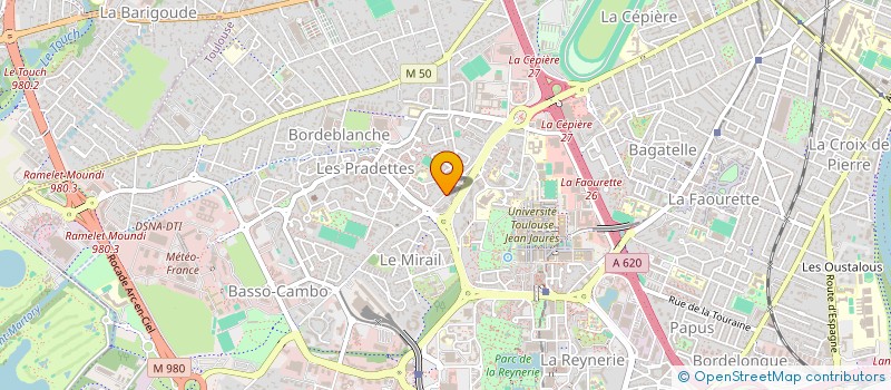 localisation de l'entreprise LE FOURNIL DU POINT CHAUD à TOULOUSE