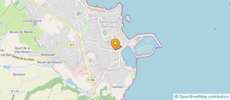 localisation de l'entreprise LE FOURNIL DU PORT  SAINT-QUAY-PORTRIEUX