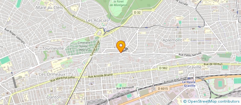 localisation de l'entreprise LE FOURNIL DU PRESSOIR à LE HAVRE