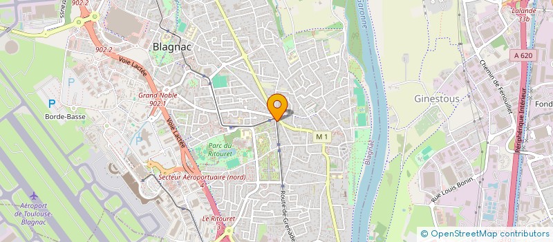localisation de l'entreprise LE FOURNIL DU RELAIS à BLAGNAC