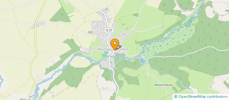 localisation de l'entreprise LE FOURNIL DU ROI  BOIVRE-LA-VALLEE