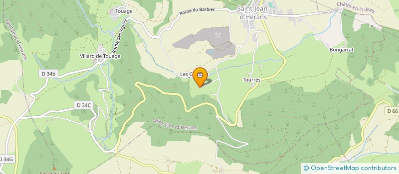 localisation de l'entreprise LE FOURNIL DU VIEUX CHENE  LAVARS