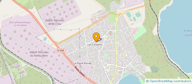 localisation de l'entreprise LE FOURNIL FOSSEEN  FOS-SUR-MER