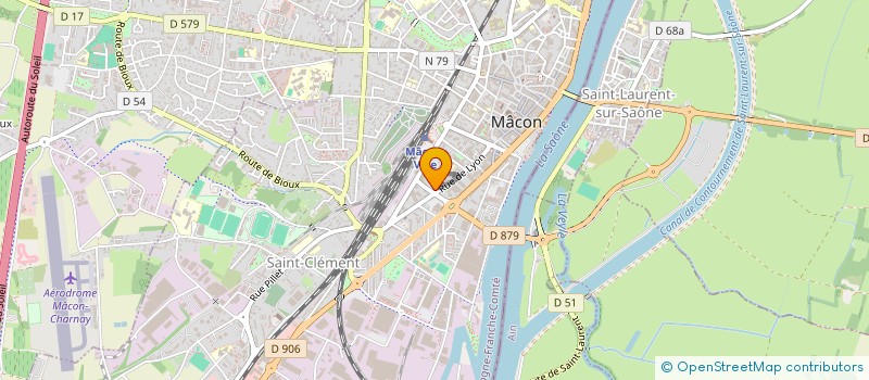 localisation de l'entreprise LE FOURNIL MACONNAIS à MACON
