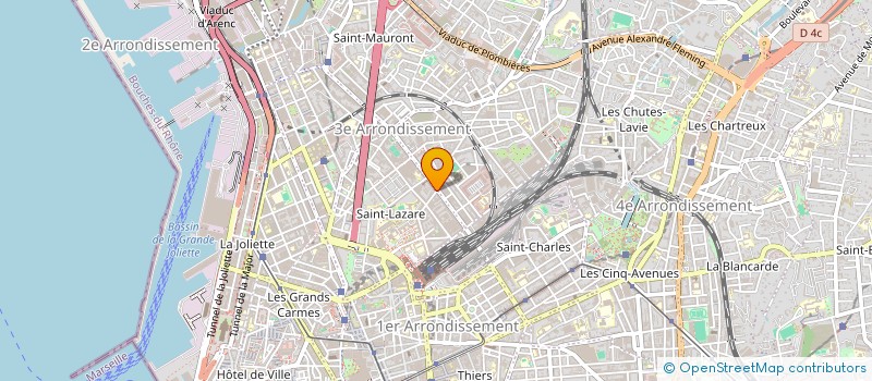 localisation de l'entreprise LE FOURNIL NATIONAL  MARSEILLE