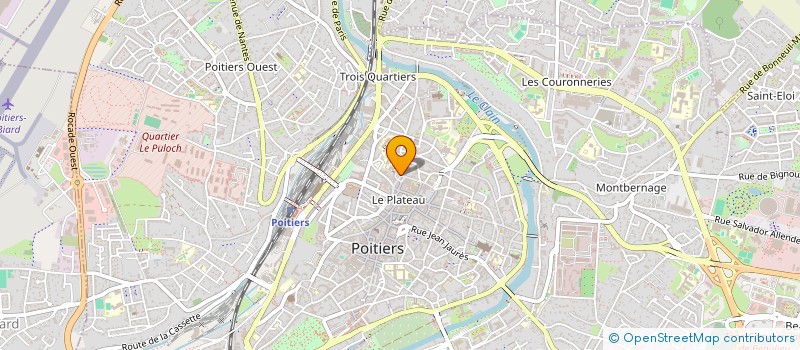 localisation de l'entreprise LE FOURNIL POITEVIN à POITIERS