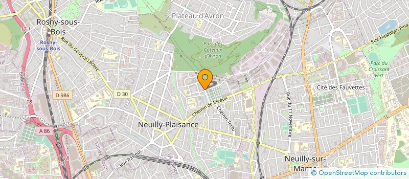 localisation de l'entreprise LE FOURNIL R à NEUILLY-PLAISANCE