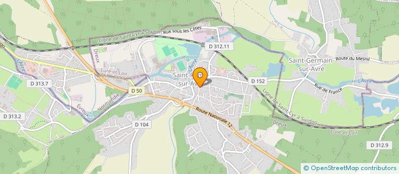 localisation de l'entreprise LE FOURNIL REMOIS à SAINT-REMY-SUR-AVRE