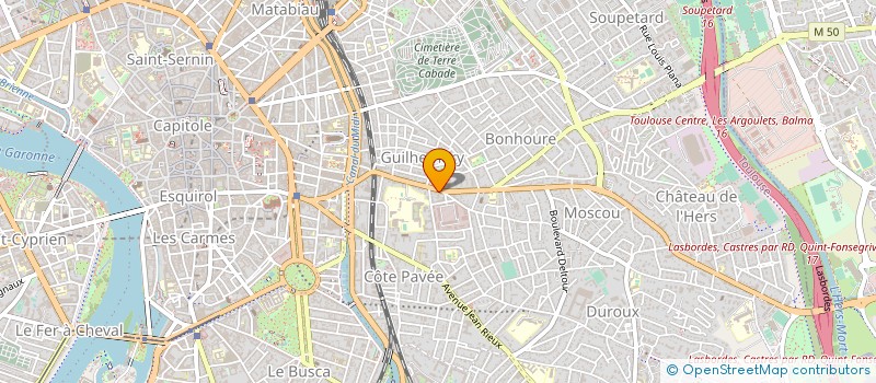 localisation de l'entreprise LE FOURNIL SAINT MATHIEU à TOULOUSE