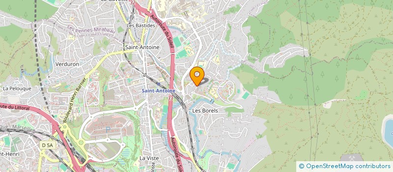 localisation de l'entreprise LE FOURNIL SAVINOIS à MARSEILLE