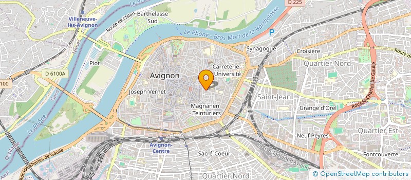 localisation de l'entreprise LE FOURNIL THIERS à AVIGNON