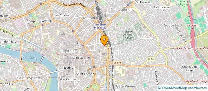 localisation de l'entreprise LE FOUTA DANSES DU SUD à TOULOUSE
