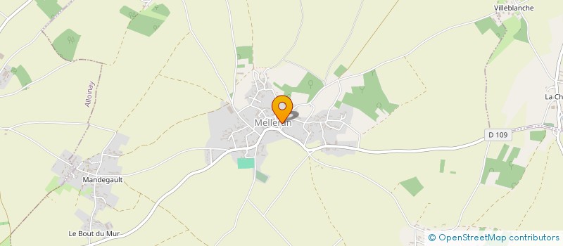 localisation de l'entreprise LE FOYER  MELLERAN