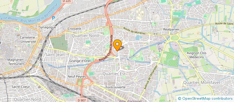 localisation de l'entreprise LE FOYER 84 à AVIGNON