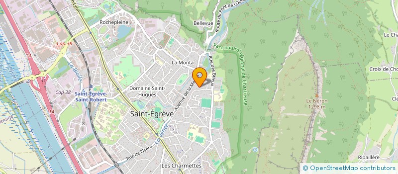 localisation de l'entreprise LE FOYER  SAINT-EGREVE