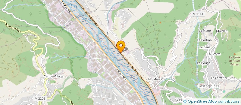 localisation de l'entreprise LE FOYER DES ARTISTES  SAINT-BLAISE