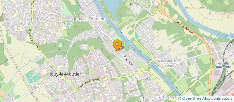 localisation de l'entreprise LE FOYER JOCASSIEN à JOUY-LE-MOUTIER