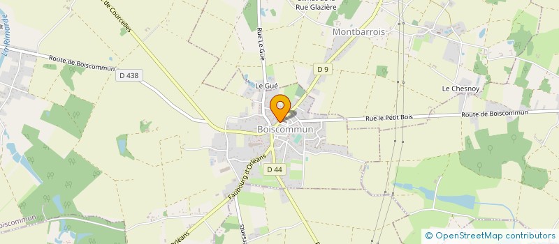 localisation de l'entreprise LE FOYER LUMINEUX SARL à BOISCOMMUN