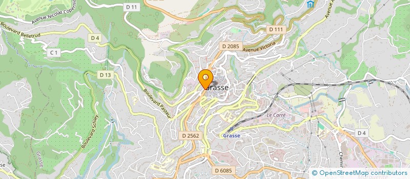 localisation de l'entreprise LE FRAGONARD à GRASSE