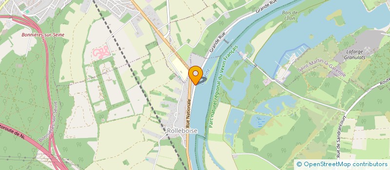 localisation de l'entreprise LE FRAIS DES 4 SAISONS  ROLLEBOISE