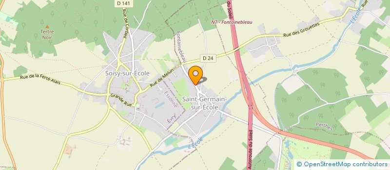 localisation de l'entreprise LE FRAIS EN PLUS SARL à SAINT-SAUVEUR-SUR-ECOLE