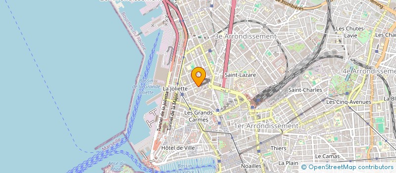localisation de l'entreprise LE FRAIS POUR TOUS à MARSEILLE