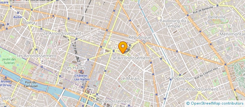 localisation de l'entreprise LE FRANC MANGER à PARIS