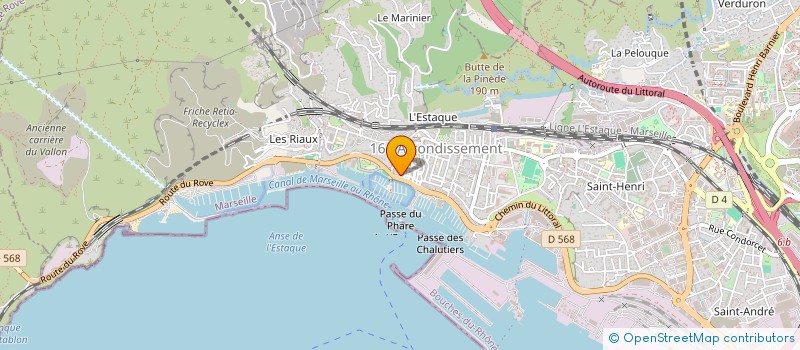 localisation de l'entreprise LE FRANCAIS à MARSEILLE