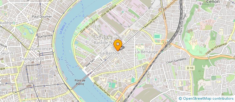 localisation de l'entreprise LE FRANCAIS FACILE  BORDEAUX