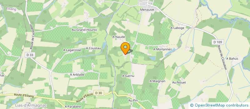 localisation de l'entreprise LE FRANCE  MARGUESTAU